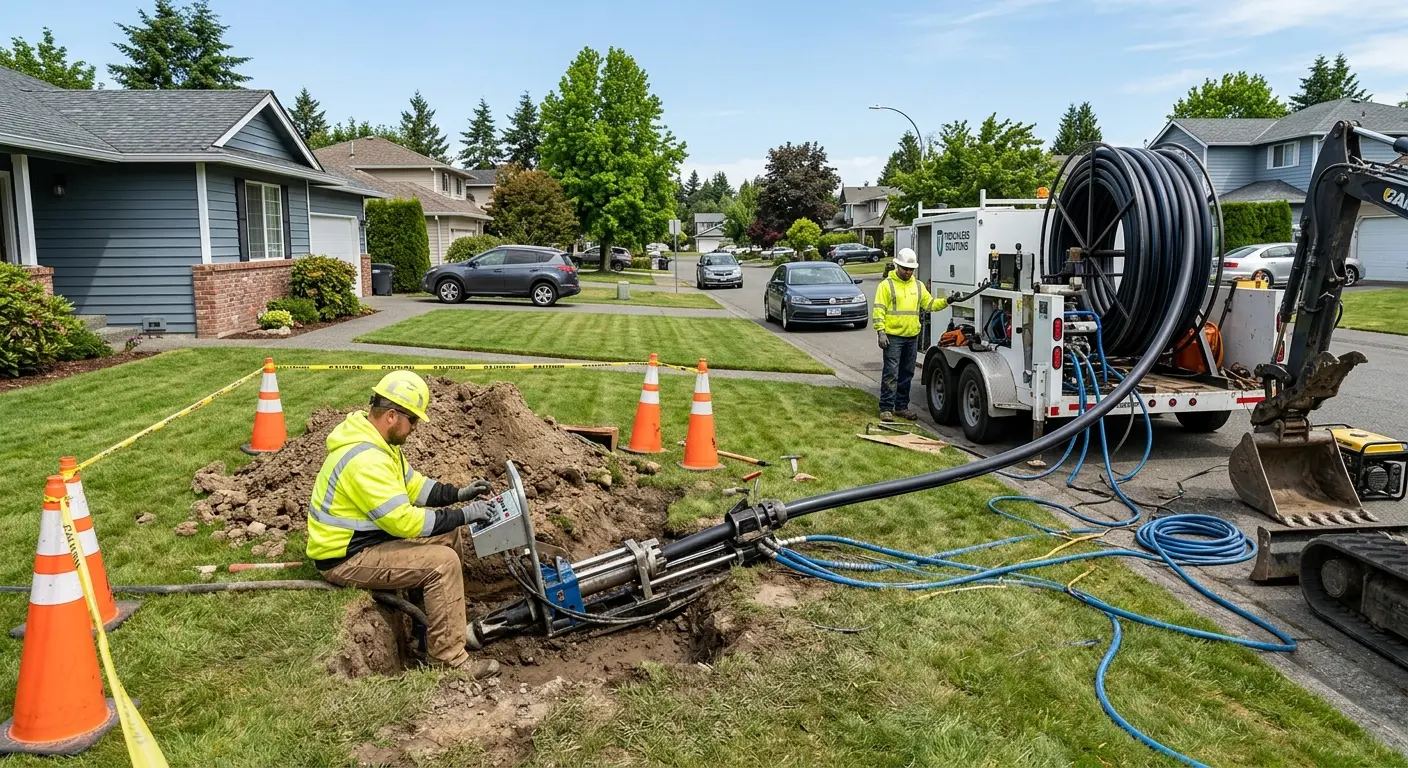Sewer Line Repair in Columbus, IN